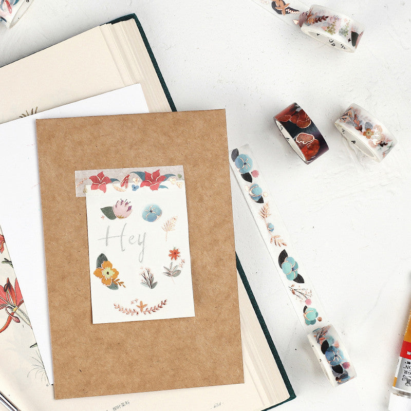 BGM Flower Washi Tape