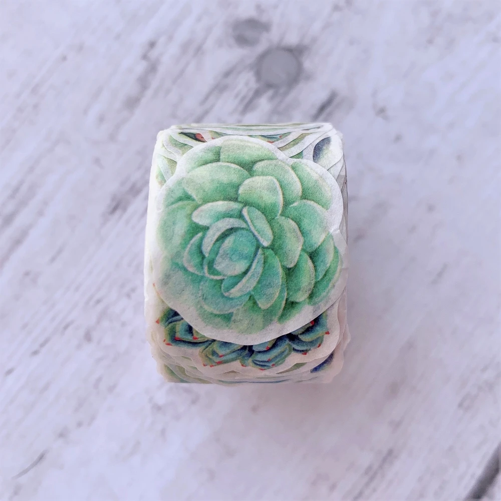 Violet Valentine Washi Flower Petal