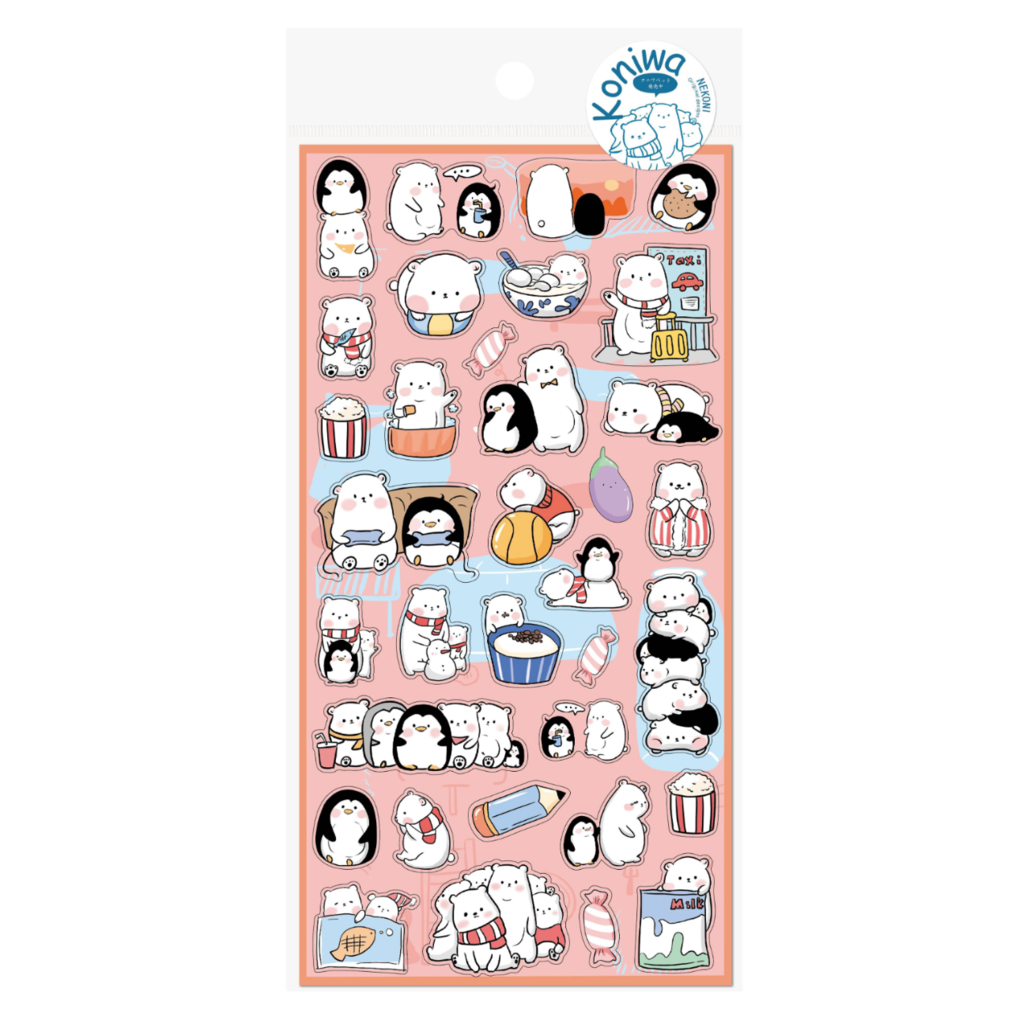 Koniwa Original Animal Stickers