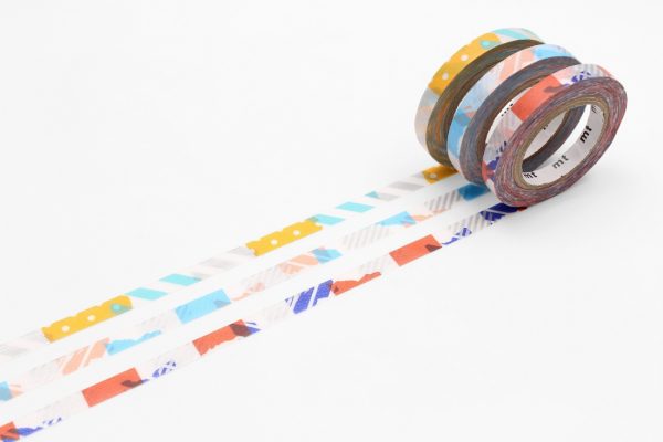MT Washi Slim Masking Tape (6mm) (Pack of 3)