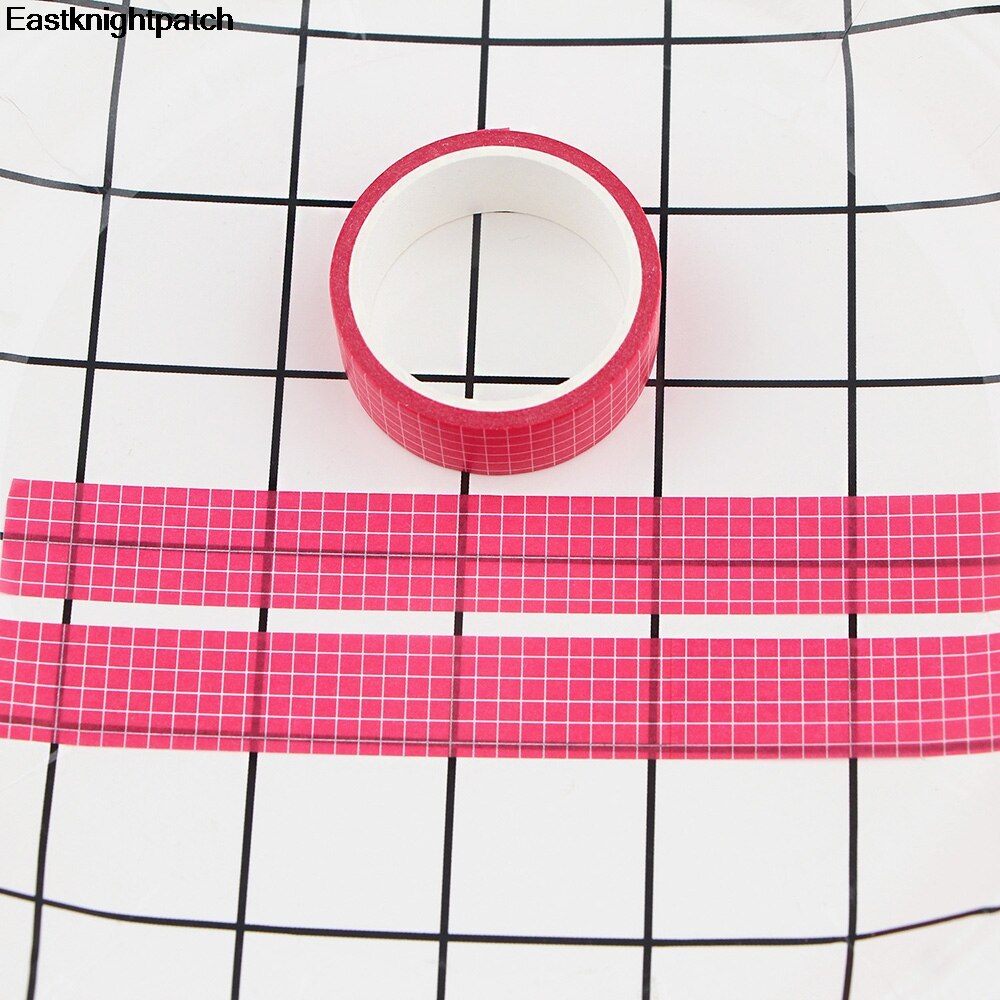 Magenta Grid Washi Tape