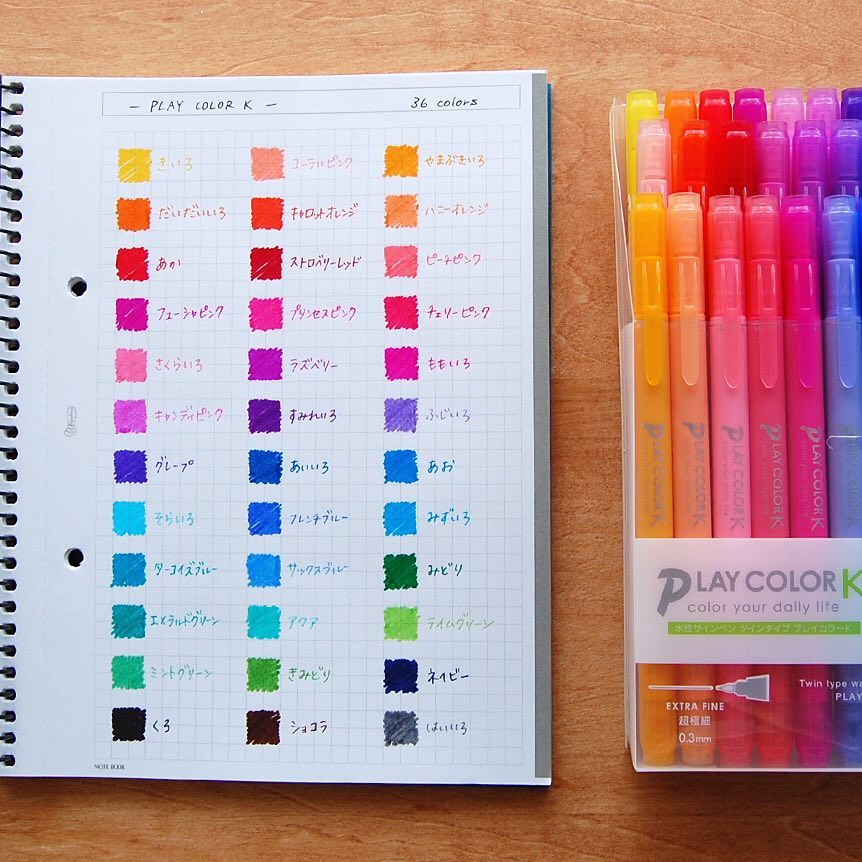 Tombow Playcolor K Marking Pens