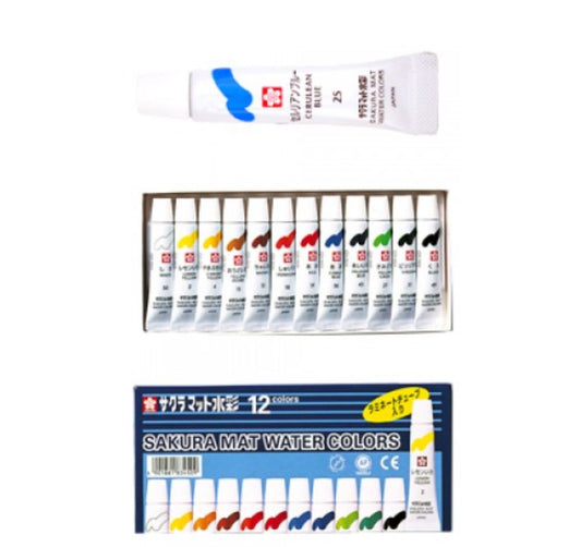 Sakura Mat Water Colours (Set of 12)