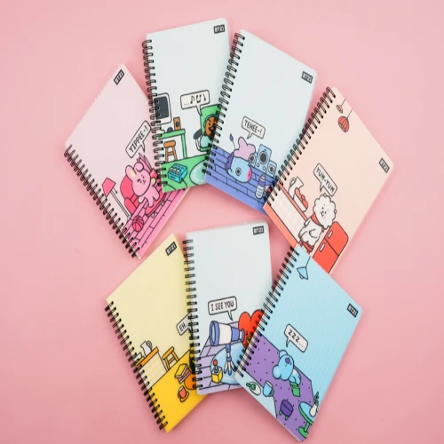 BT21 OFFICIAL PP COVER NOTEBOOK