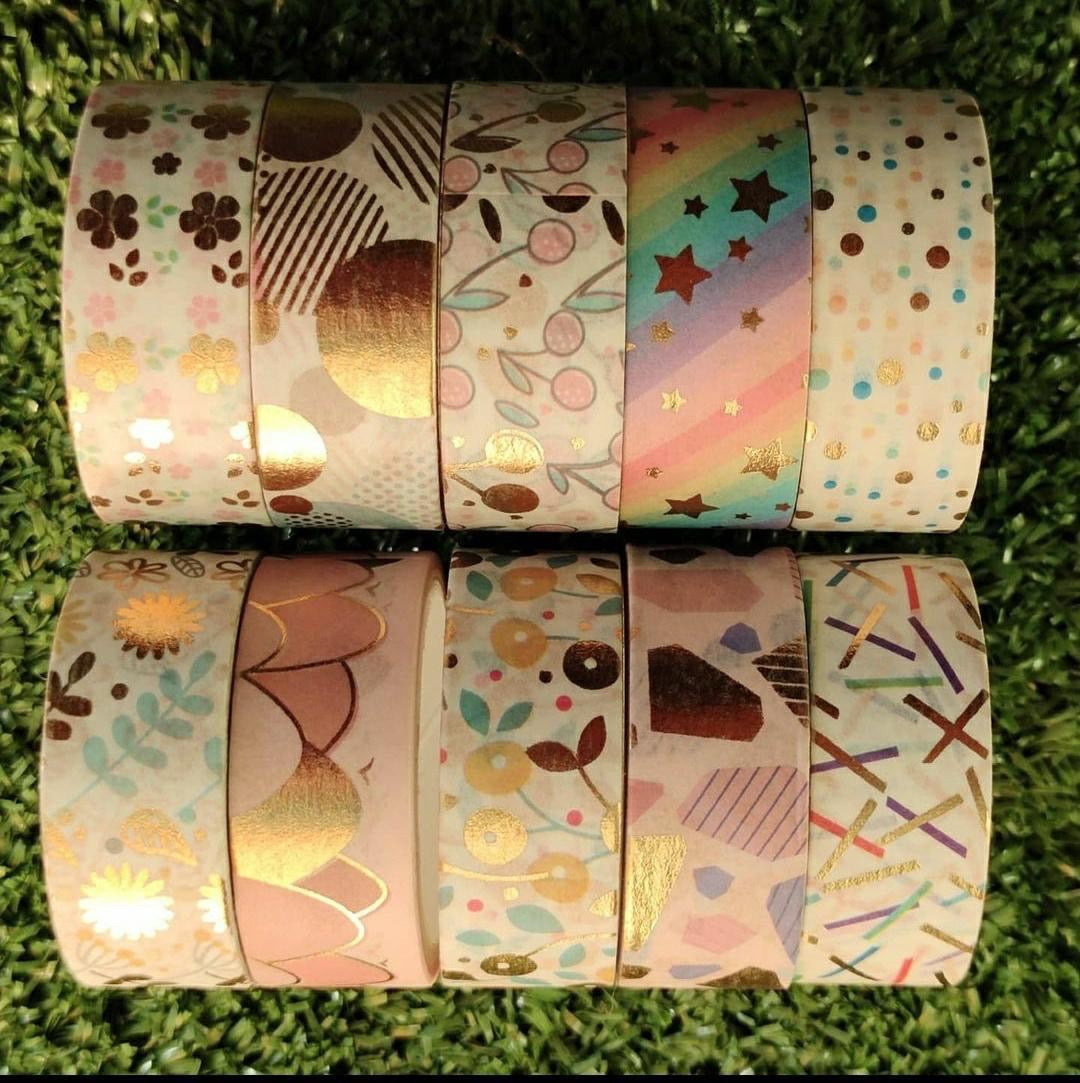 Foiled Washi Tape