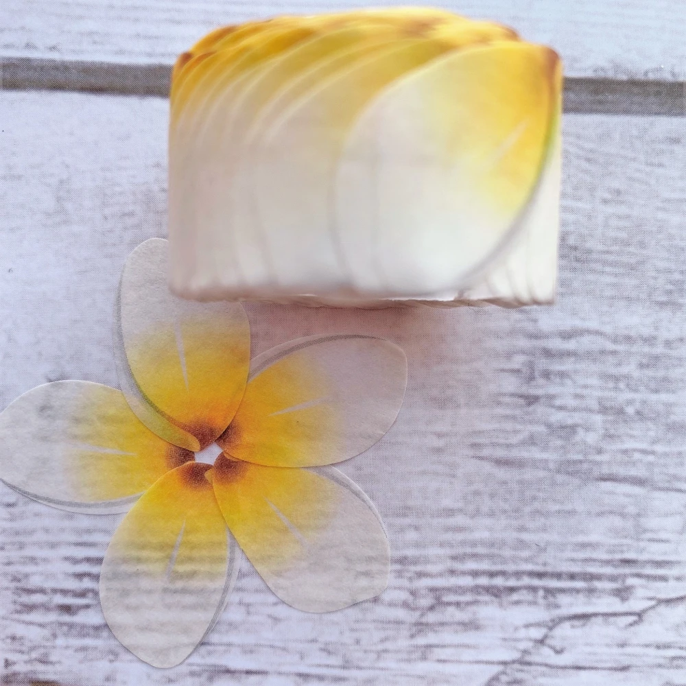 Purple Picturesque Washi Flower Petal