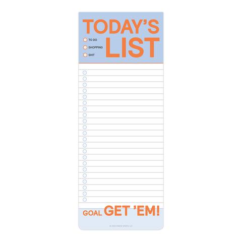 Knock Knock Today’s List Make-a-List Pad