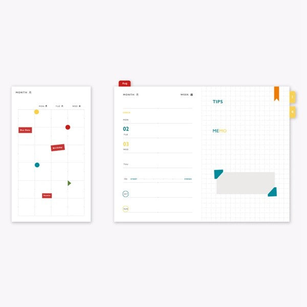 BGM Notebook Stickers