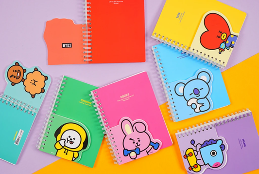 BT21 OFFICIAL DOUBLE NOTEBOOK