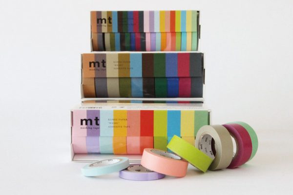 MT Washi Masking Tape, Shade – Light & Dark, ( Pack Of 20 )