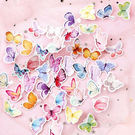 Butterfly Garden Planner Stickers