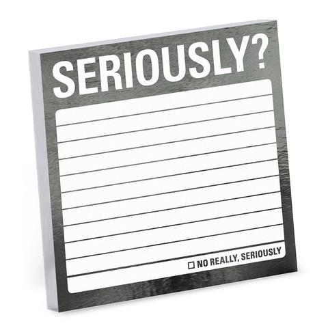 Knock Knock Seriously Metallic Sticky Notes