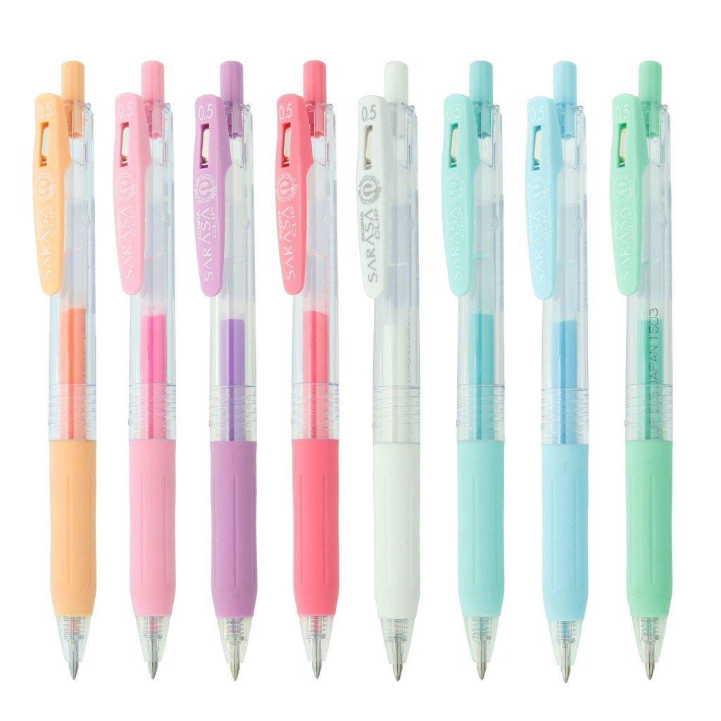 Zebra Sarasa Clip Gel Pen - Milk Color - 0.5 mm