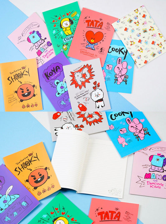 BT21 Spring Notebook