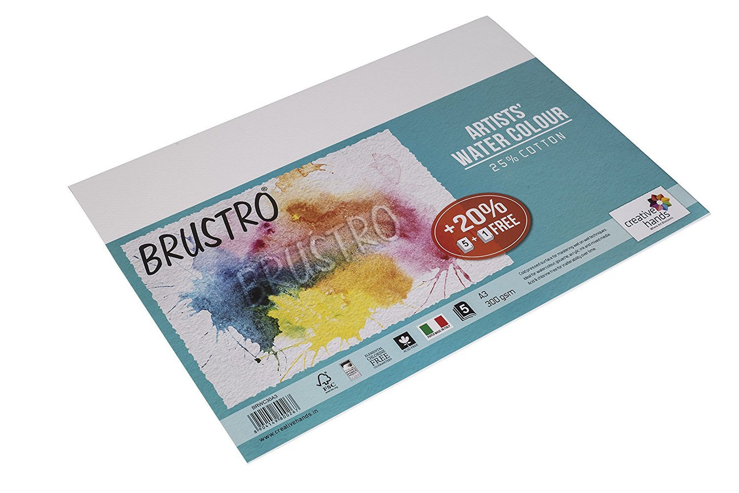 BR WC Paper 300gsm A3 Pk of 5+1