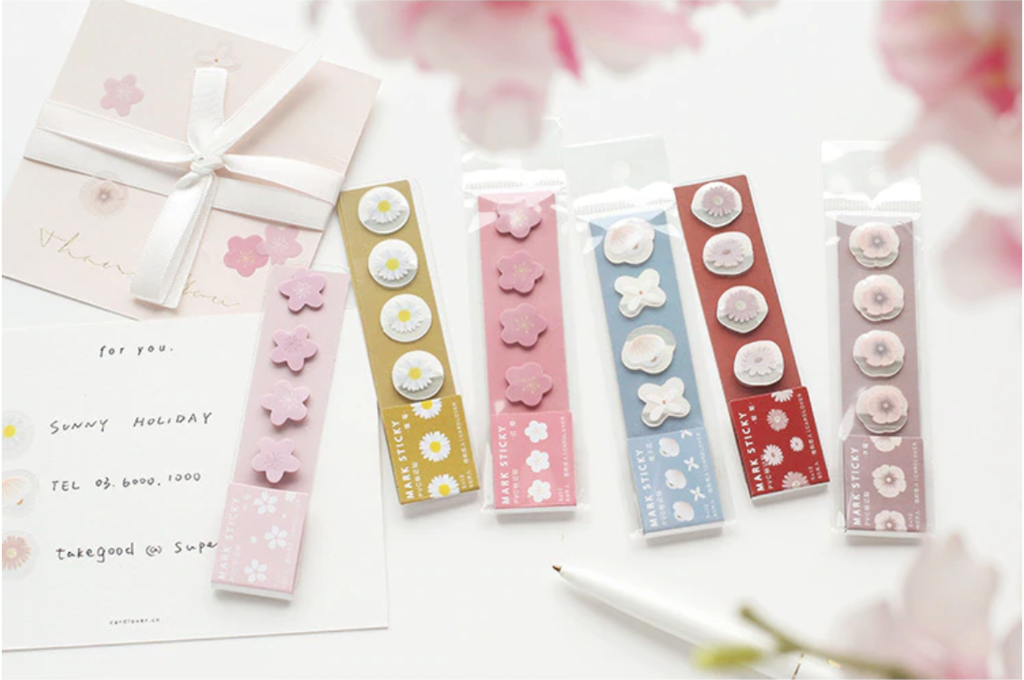 Floral Sticky Marker