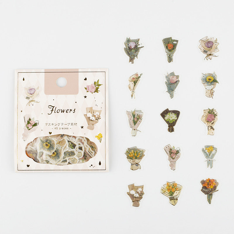 BGM Flowers Stickers