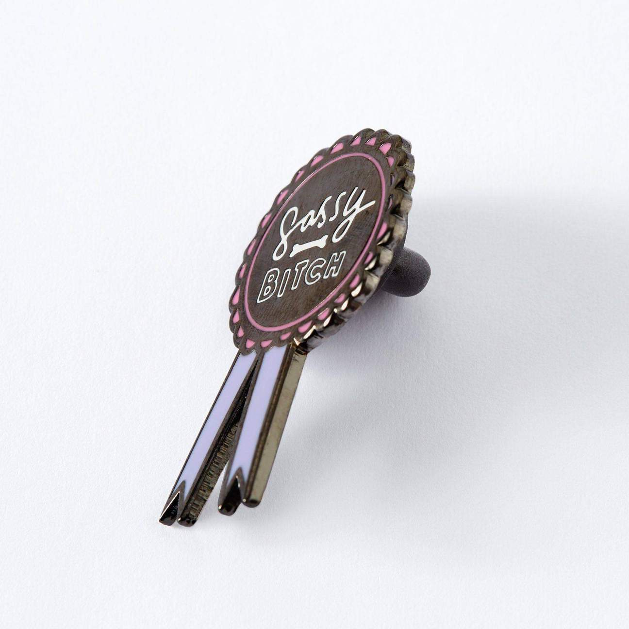 Sassy B Enamel Pin