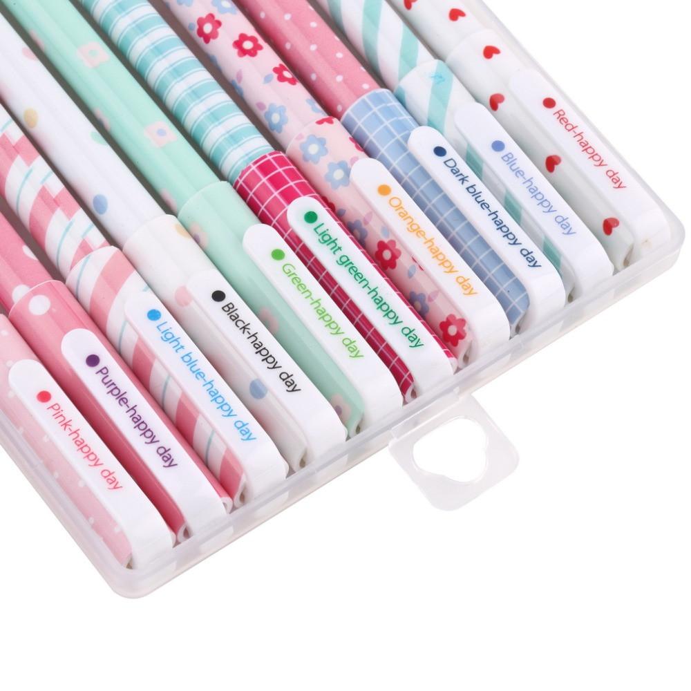 Kawaii Color Gel Pen 10-Pack