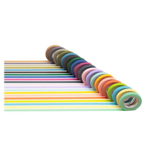 MT Washi Masking Tape, Shade – Light & Dark, ( Pack Of 20 )