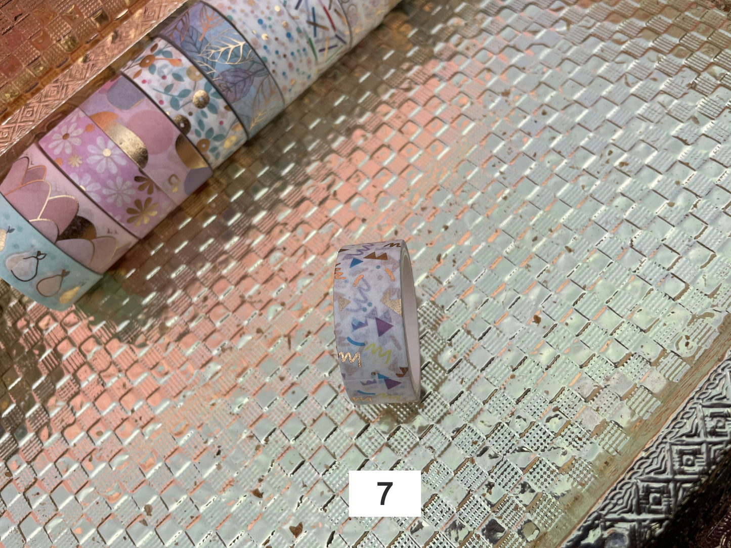 Foiled Washi Tape