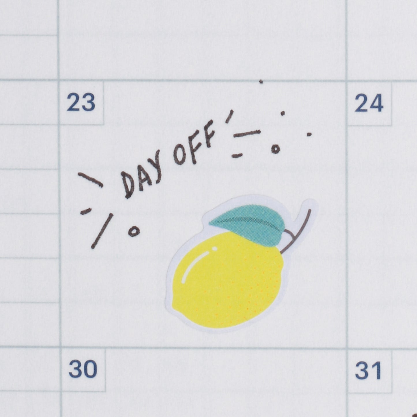Mossery Stickers- Lemon