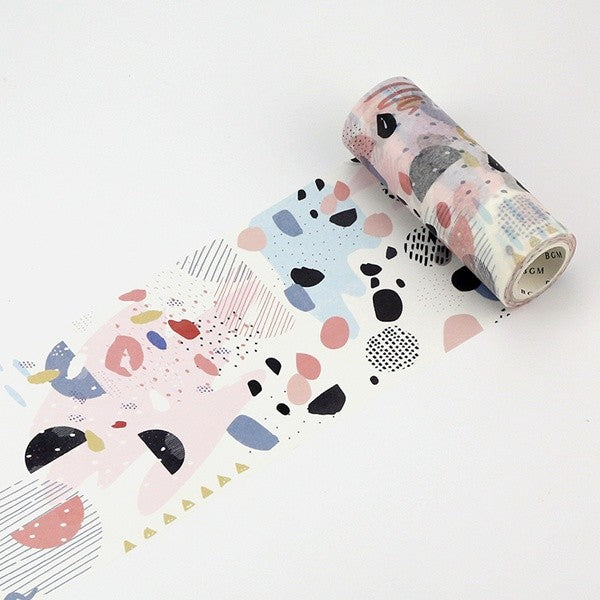 BGM Abstract Painting Washi Tape