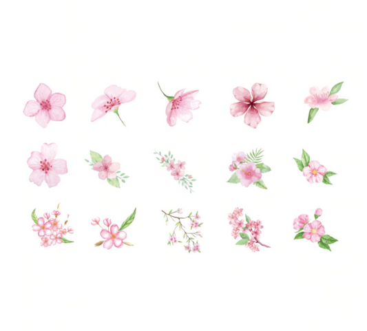 Almond Blossom Stickers