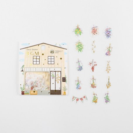 BGM House Bouquet Flake Seal