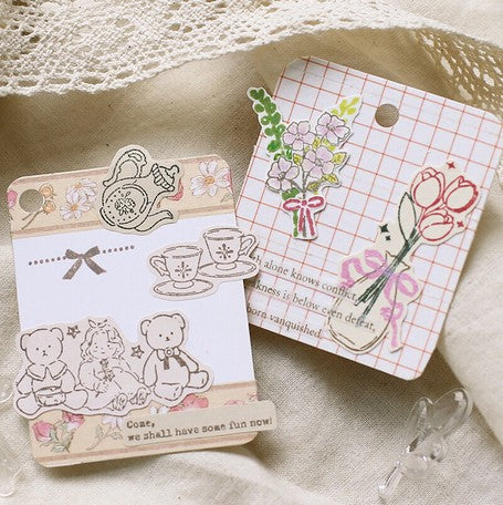 BGM Clear Stamp - Alice Tea Time