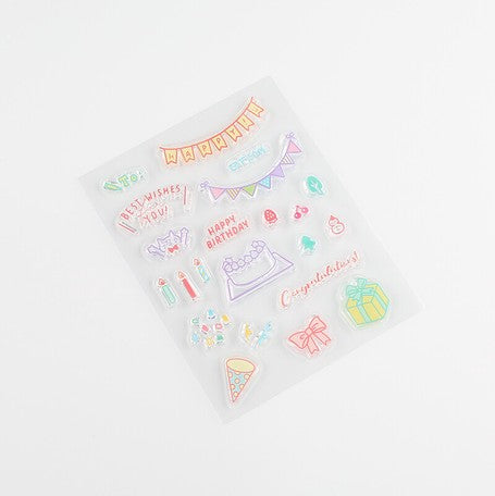 BGM Clear Stamp - Party