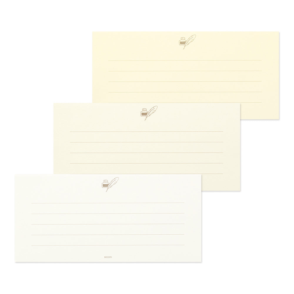 Message Letter Pad Giving a color White
