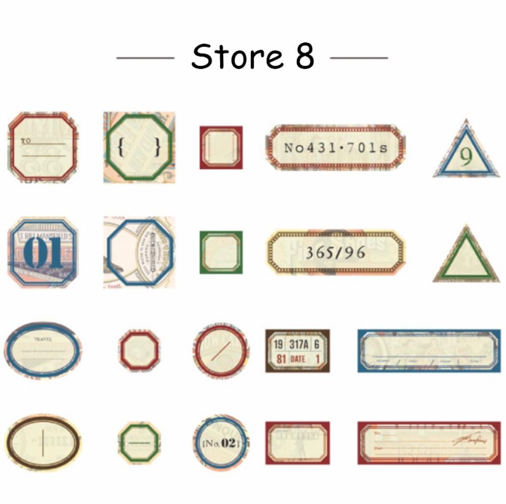Grocery Store Stickers Set