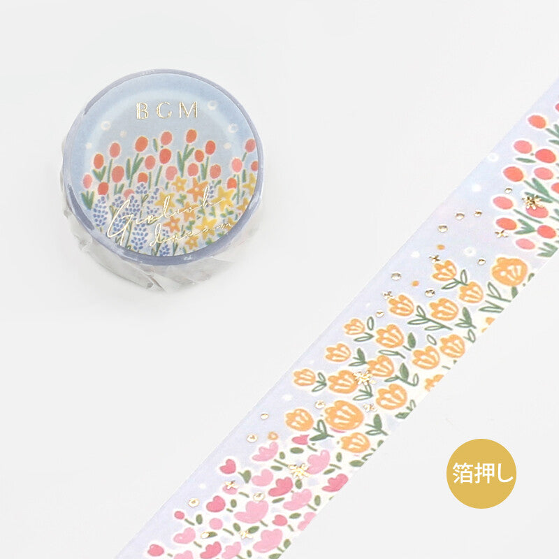 BGM Washi Tape Flower Garden