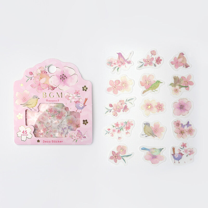 BGM Washi Sticker Flower