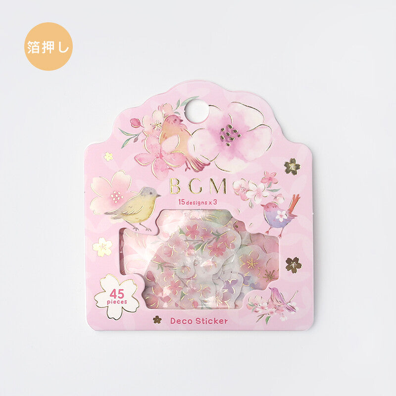 BGM Washi Sticker Flower