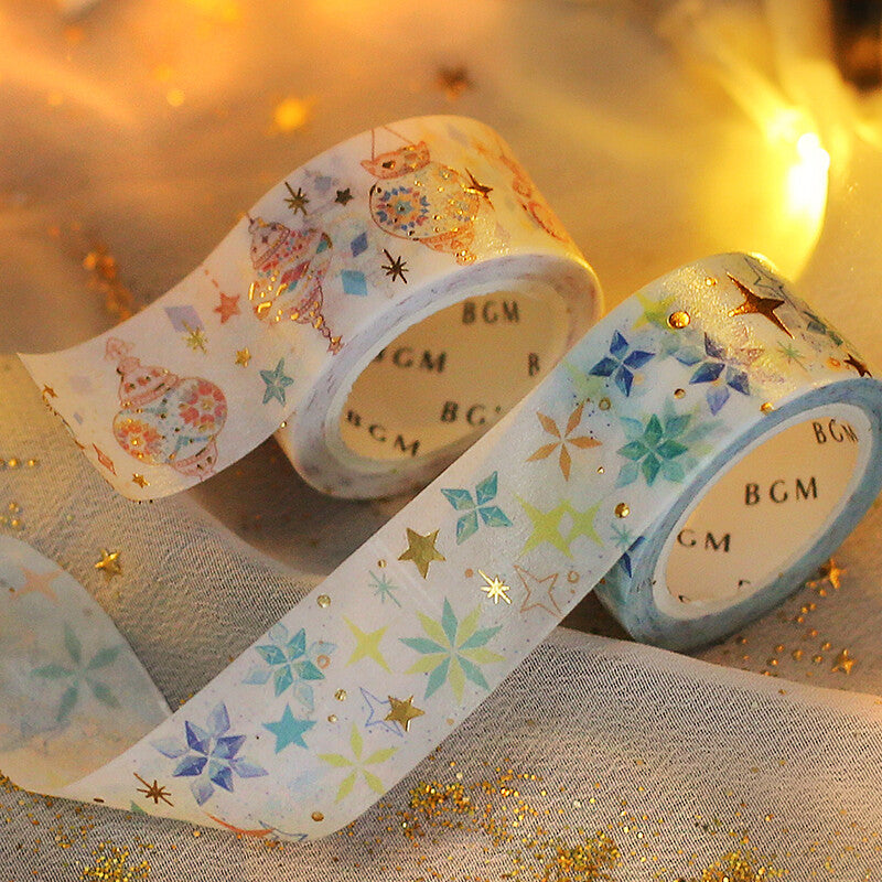 BGM Washi Tape Foiled Stars