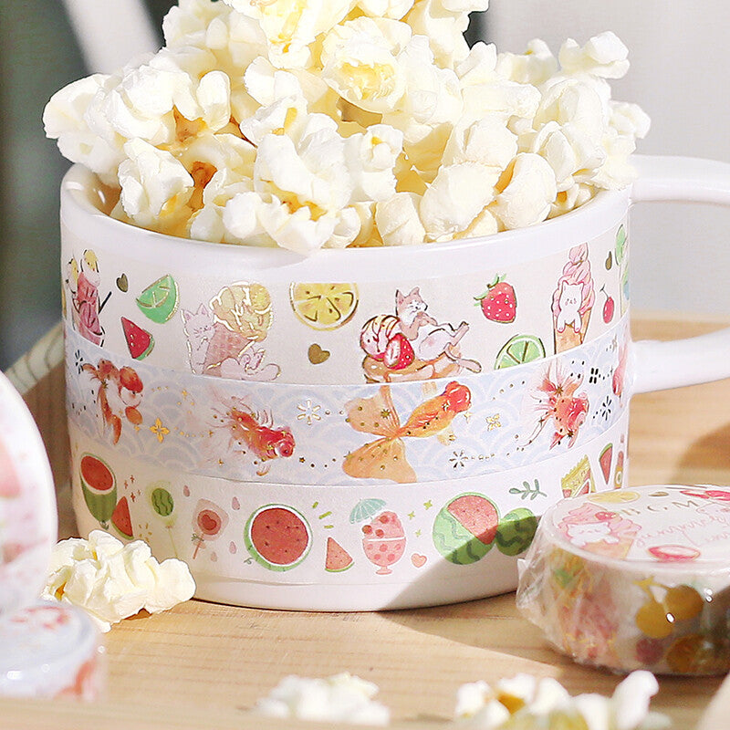 BGM Washi Tape Animal Sweets