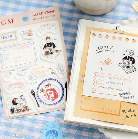 BGM Clear Stamp -Gourmet