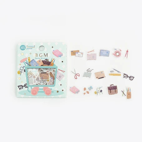 BGM Foil Stamping Stickers- Stationery