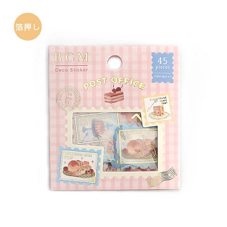 BGM Foil Stamping Stickers- Post Office Sweets