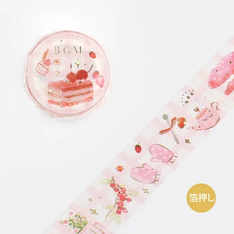 BGM Washi Tape- Tea Time