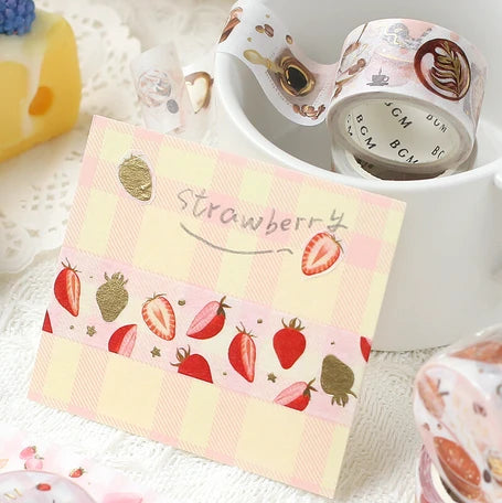 BGM Washi Tape- Strawberry Party