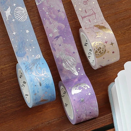 BGM Washi Tape- Nature Poetry Ocean