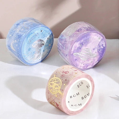 BGM Washi Tape- Nature Poetry Ocean