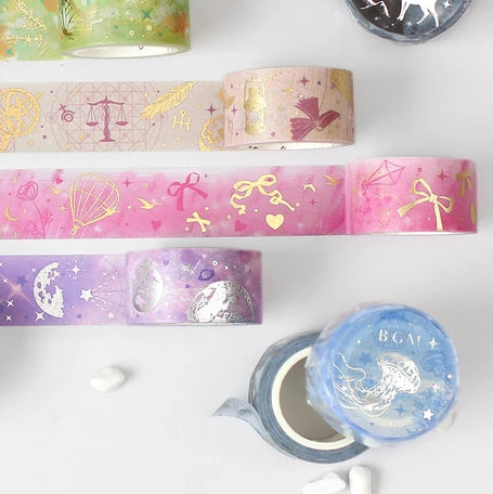 BGM Washi Tape- Nature Poetry Ocean