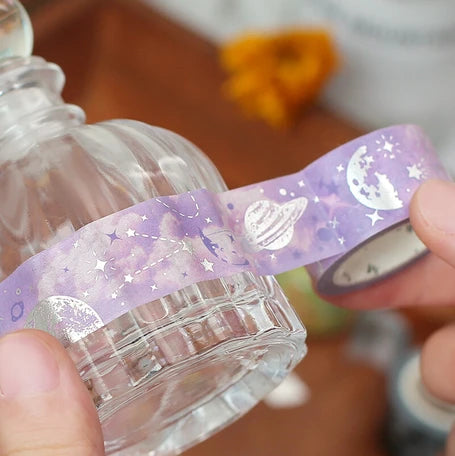 BGM Washi Tape- Nature Poetry Azure