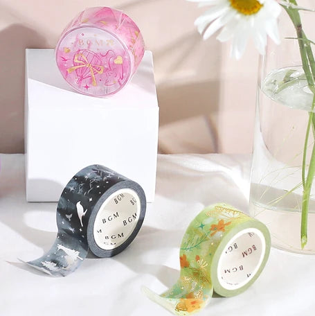 BGM Washi Tape- Nature Poetry Forest