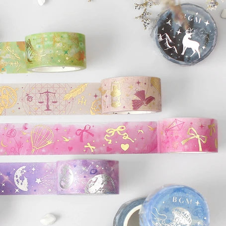 BGM Washi Tape- Nature Poetry Forest