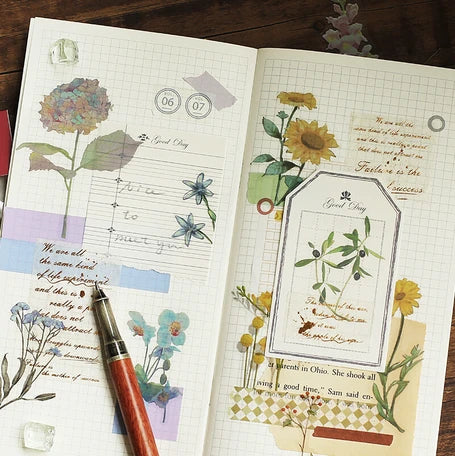 BGM Stickers- Sunset Garden Green